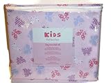 Children's Twin Sheet Set Butterflies By Kids Collection [並行輸入品]