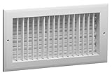 14 " x 6 " ( W x H )アルミ側壁multi-shutter Registers Hart & Cooley a618ms 14 x 6インチ