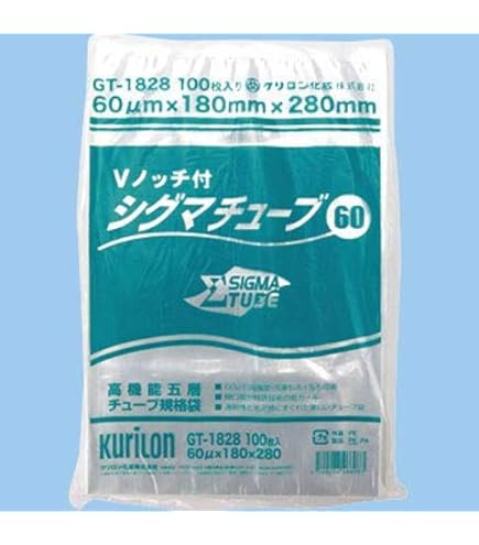 Amazon.co.jp: シグマチューブ GT-1020 100mm×200mm 厚60μ 3000枚