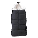 AirBuggy(エアバギー) ダウンフットマフ ベーシックライン ヘリンボン チャコール ABMF0008