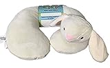 KellyBaby Cream Bunny Baby Travel Neck Pillow by Kelly Baby