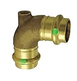 Viega ProPressブロンズVent Tee With P Xメス3 / 4 " x 1 / 8 " x 3 / 4 " Female NPT x P 3 Pack B017BW1RZG 3