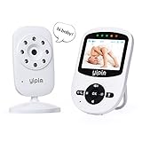 YIPIN 最新版 ベビーモニター 見守りカメラ [双方向音声] ベビーカメラ [ズームレンズ] ボイスセンサー搭載 1080P 防犯カメラ 遠隔監視 暗視 動作検知 監視カメラ 出産祝い 日本語説明