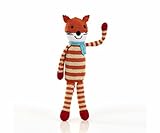 Pebbleフェアトレード、Hand Made Rattle – Fox