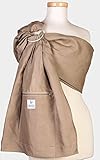 ZoloWear Linen Baby Sling: Coffee, Medium by ZoloWear
