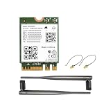 KLAYERS AX210 トライバンド無線LANカード ギガビットトライバンドW-F 6E無線モジュール 802.11AX規格 BLT 5.3 対応 2.4GHz / 5GHz / 6GHz トライバンドW-F 対応 BLT 5.3 MU-MIMO対応
