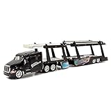 Jada Toys Fast & Furious 1:64 Diecast Hauler Peterbilt 387 Car Carrier G, Black [並行輸入品]