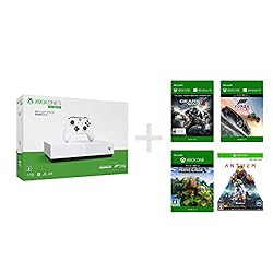 Xbox One S 1 TB All Digital Edition ソフト4本セット Forza Horizon 3 + Minecraft ダウンロード (同梱) Gears of War 4 ダウンロード版 + Anthem ダウンロード版 (配信)