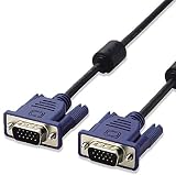ELECOM D-sub15ピン(ミニ)ケーブル スリム 5m ブラック CAC-50BK