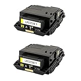 エプソン用 LPC3T38Y 互換トナー イエロー2本セット LP-S8180/LP-S7180/LP-M8180対応【PRINTHOUSE】