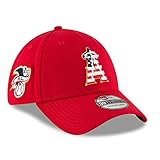 New Era Los Angeles Angels 2018 Stars & Stripes 4th of July 39thirty Flex Hat – Red S/M