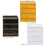 ナイトテーブル ムーン 40-3 ホワイト