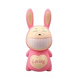 BaidecorピンクRabbit Money Box Piggy Bank