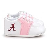 Future Tailgater Alabama Crimson Tide pre-walkerベビー靴 – ピンクトリム