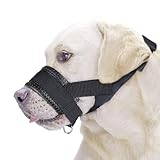 MaT store 犬 口輪 無駄吠え防止 噛みつき防止 犬用マズル 噛み癖対策 犬用口輪 ペット用品 (Lサイズ)