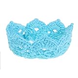 Domybest ヘアバンド ニットヘアアクセサリ クラウン 写真小道具 女の子 3色 発表会 七五三 卒業式 結婚式 演奏会 入園式 花嫁介添人 パフォーマンス
