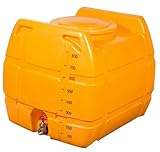 【合同産業】 ローリータンク 800L オレンジ 貯水槽 貯水タンク