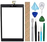 TPhaelay Amazon Kindle Fire HD8 HD 8 第8世代 2018 L5S83A 8インチ タッチスクリーン交換用タッチスクリーンデジタイザー (LCDディスプレイなし、ブラック)