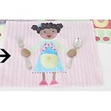 The Little Acorn Placemat, Blue Girl by The Little Acorn [並行輸入品]