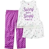 Carter's(カーターズ) 3ピースジャージパジャマ パープル パジャマ 7歳【並行輸入】