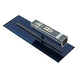 金長 油焼 角鏝 板厚0.5mm 黒塗角柄 285mm リベットレス