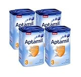 [4箱セット] Aptamil(アプタミル) 粉ミルク 3段階(Step3) 800g (10ヶ月〜)(並行輸入品)／配送後4~6日でお届け