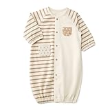 キムラタン 愛情設計 【日本製】ベンリードレス ：50cm～60cm キナリ (20765)