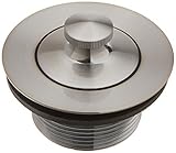 Jones Stephens P3560BS Brushed Stainless Lift and Twist Drain [並行輸入品]