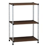 木天板ラック liberte（リベルテ） 3段 幅60cm 【連結可能タイプ】 木製 棚 シェルフ オープンラック