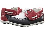 [プリミギ] Primigi Kids ボーイズ PPN 7088 (Toddler) ボートシューズ Navy/White/Red 25 (US 8 Toddler)(14.6cm) - M [並行