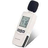 騒音計 騒音測定器　デジタル騒音計　音圧測定　騒音レベル測定　コンパクト小型　オフィス、工場、工事現場、交通道路などの騒音測定におすすめ