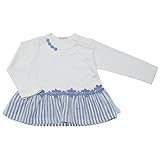 2018年 春物 UZULAND ウズランド 天竺 花レース切替 長袖Ｔシャツ アイボリー◇95cm