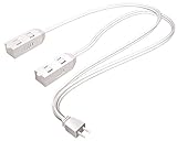 Stanley 31311 CordMax Couch Polarized Twin Indoor Extension Cord, 6-Feet, White [並行輸入品]