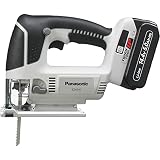 パナソニック(Panasonic) 充電小型ジグソー EZ4541(14.4V) 軽量・低重心 大容量5.0Ah電池パック×2個・充電器・ケース付 ブラック EZ4541LJ2S-B
