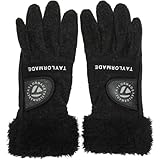 テーラーメイド(TAYLOR MADE) 23 ウィメンズ ボア フリース グローブ ブラック サイズM ゴルフ用グローブ 23FW TL174