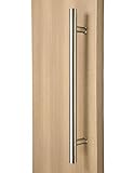 24インチ( 600 mmドアプルハンドル/ Back To Back /サテン仕上げ/商用/住宅用/ 304グレードのステンレススチール/ラダースタイル Handle Diameter: 1 1/2
