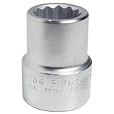 Stanley Proto J5752 1-Inch Drive Socket, 1-5/8-Inch, 12 Point by Stanley Proto [並行輸入品]