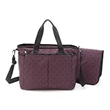 [2013年12月柄]【LESPORTSAC/レスポートサック】並行輸入品 7532-D301 Ryan Baby Bag（ベビーバッグ）Mulberry Dotマザーズバッグ/レスポートサック