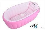 A&S Creavention? Inflatable Baby bathtub (Pink) by A&S Creavention