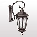 YJH+ ヨーロッパ式ガーデンコリドールコリドールバルコニー屋外防水錆び防止ウォールランプ 美しく、寛大な ( 色 : A )