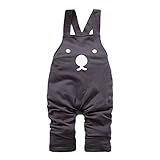 【SEBLES】ベビー服 ユニセックス オーバーオール アニマル 新生児 0歳 1歳 2歳 無地 コットン 綿 ズボン 春 秋 ユニセックス 男の子 女の子 春 秋(タイプB,80cm)