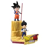 BANDAI SPIRITS(バンダイスピリッツ) ドラゴンボールDAIMA プラモデル 孫悟空 (ミニ) & ベジータ (ミニ) 色分け済みプラモデル