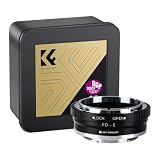 K&F CONCEPT マウントアダプター FDマウント Eマウント 変換用 Canon対応 FDレンズ-ソニー対応 NEX カメラ 対応 アダプター 無限遠実現 高精度 銅製 メーカー直営店