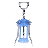 Dagly(TM) Daglyは（TM）ステンレス鋼のワインオープナーワインネジコルクオープナーワインボトルオープナーは、飲料ボトルバーKithcenアクセサリー[青]