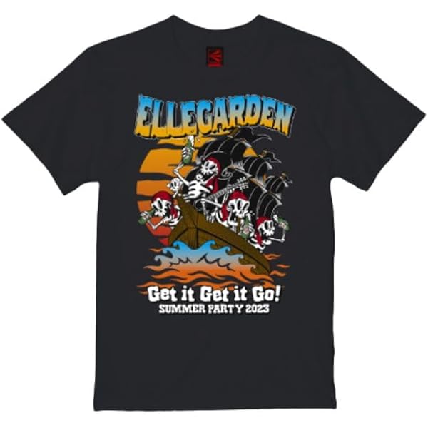 新品！ELLEGARDEN Sunset Beach Tシャツ　L Amazon.co.jp: ELLEGARDEN (エルレガーデン) エルレ Get it Get