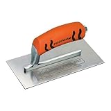 Kraft Tool PL408PF Carbon Steel Midget Trowel with ProForm Handle, 8 x 5-Inch [並行輸入品]