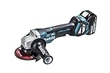 マキタ(Makita) 125ミリ充電式ディスクグラインダ 18V 6Ah バッテリ・充電器・ケース付 GA518DRG