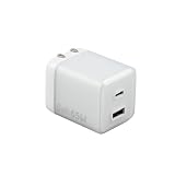 GOLNY 充電器 Type-C USB-A 2ポート 最大PD65W PSE認証品 (ホワイト)