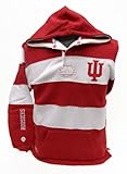 NCAA Indiana Hoosiers Rugby Hoodie S ホワイト