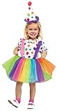 Fun World Costumes Baby Girl's Big Top Fun Toddler Costume White Large [並行輸入品]
